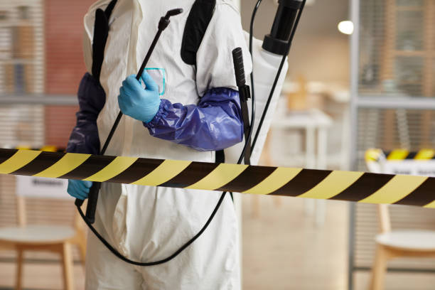 Professional Trauma Scene Cleanup technician working in Williston, FL